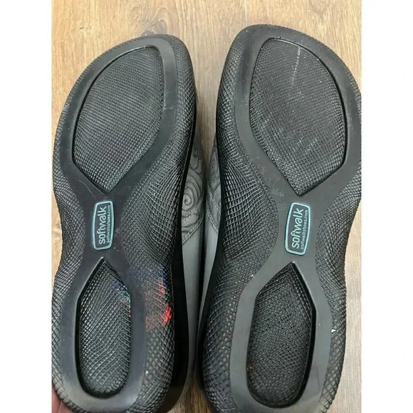 Women's Gray SoftWalk Low Adorable Clogs Size 7.5W - Picture 5 of 5
